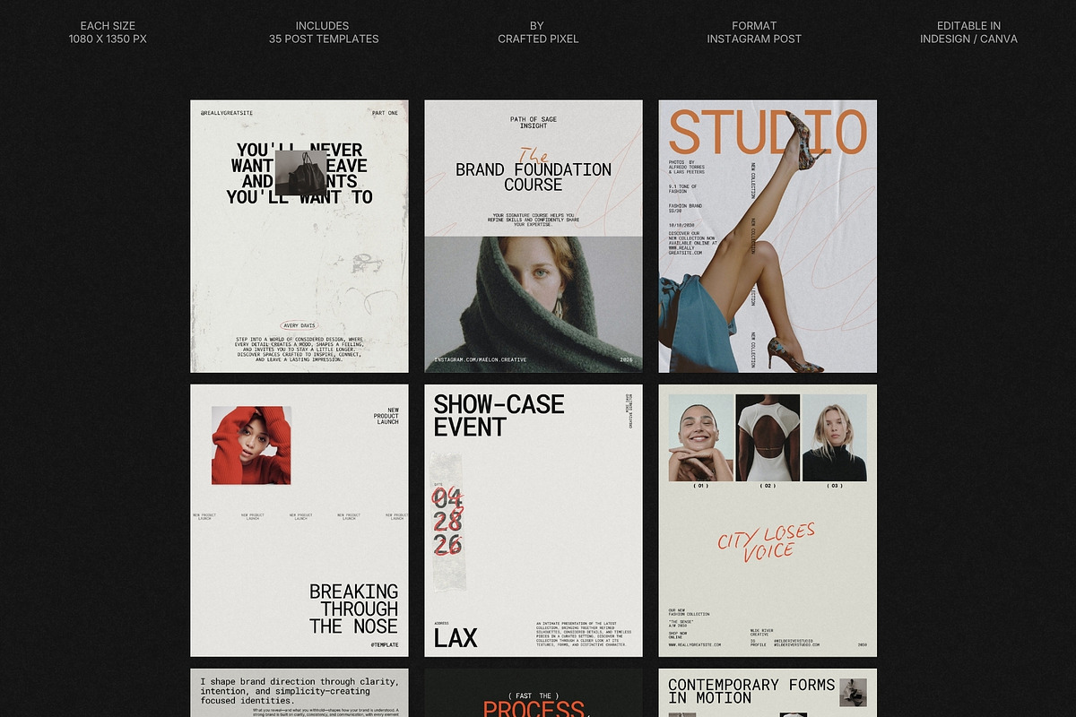 KYRO | Social Media Kit (II), a Social Media Template by Crafted Pixel (Photo 1 of 10)