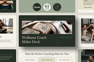 Wellness Slide Deck Canva Template