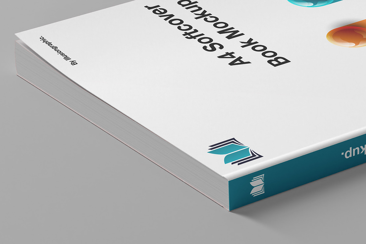 A4 Softcover Book Mockup - 10 views, a Books & Magazine Mockup by Illusiongraphic (Photo 20 of 25)