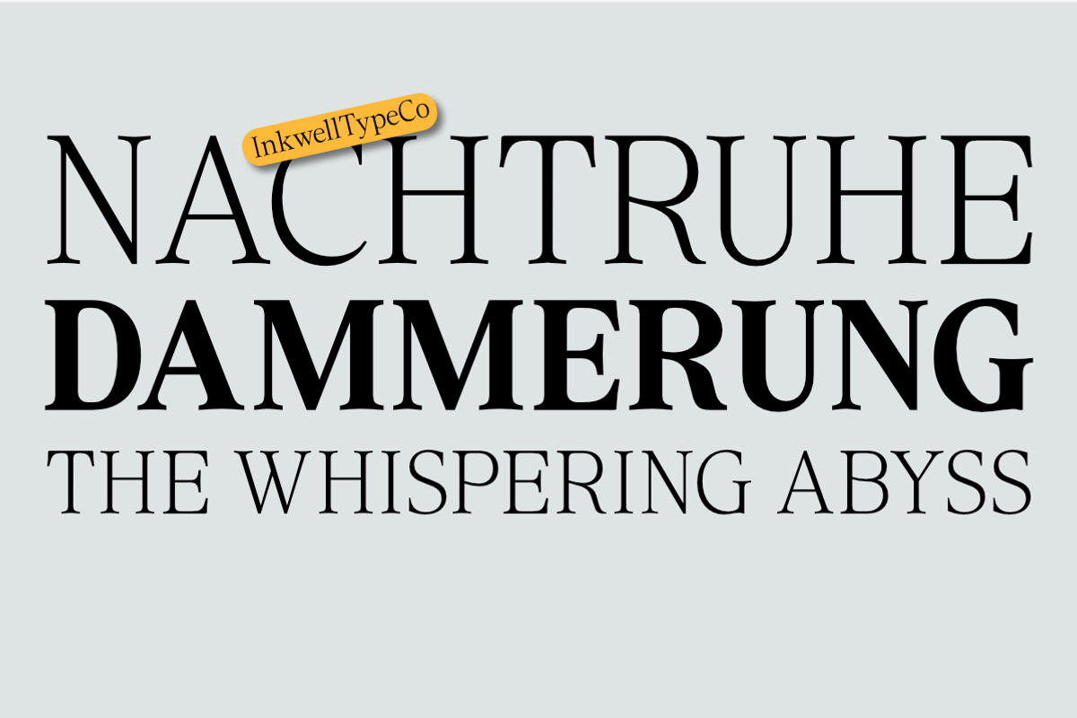 Rosemeri — MODERN EDITORIAL SERIF, a Serif Font by InkwellTypeCo (Photo 10 of 19)