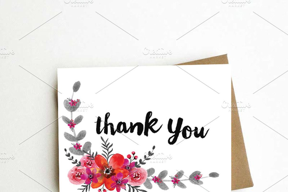 Wild flowers - Floral clip art, an Illustration by DigitalCloud (Photo 4 of 4)