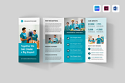 Nonprofit Trifold Brochure, a Brochure Template by Leaflove (Thumbnail 1 of 6)