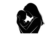 50 Mother and Baby Love Silhouette S, an Illustration by Designs_River (Thumbnail 42 of 51)