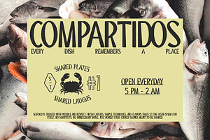ST Camino Frontera - Western Display, a Sans Serif Font by Type it Easy