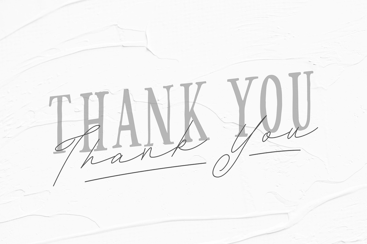 Daniza Claretta - Serif and Signatur, a Script Font by Inspiratype (Photo 11 of 11)