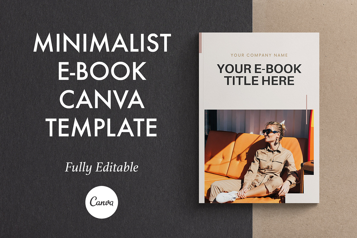 Minimalist Ebook Canva Template, a Marketing Template by 1201AM Design Studio (Photo 2 of 11)