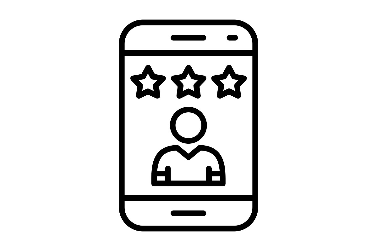 Smartphone Line Icon, an Icon by Pexelpy (Photo 1 of 2)