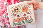 Sunshine And Pumpkin Vibes Fall PNG, a Seasonal Illustration by CrexoraLab (Thumbnail 1 of 4)