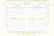 Monthly Planner, a Stationery Template by CreativeBundlex (Thumbnail 4 of 4)