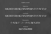 Norden Modern All Caps Serif Font, a Serif Font by Heinzel Std (Thumbnail 12 of 13)