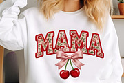 Faux Yarn Crochet Mother's Day PNG, an Illustration by SinaCreation (Thumbnail 5 of 8)