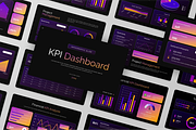 Data KPI Dashboard PowerPoint, a Presentation Template by Annora Studio (Thumbnail 4 of 5)