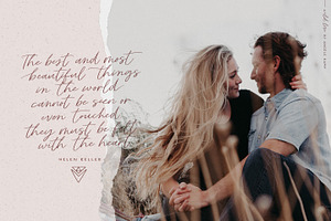 Script Font Wild Love Logos