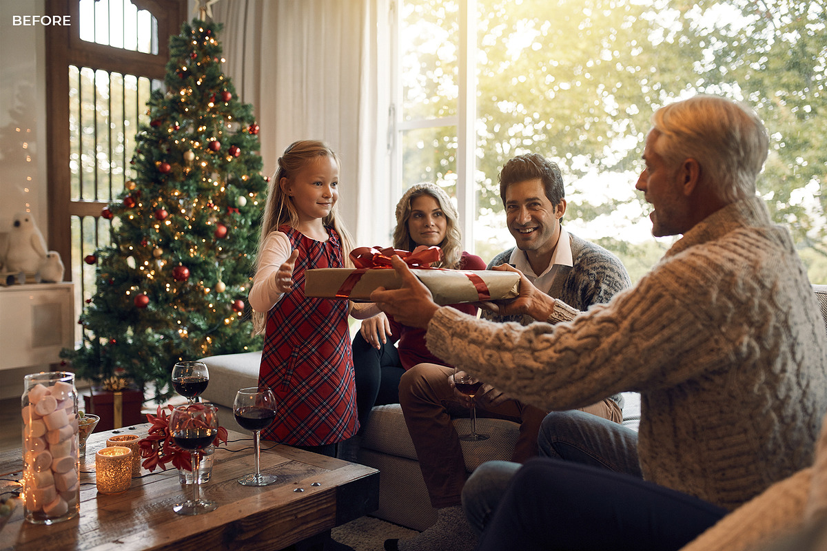 20 Christmas Time Lightroom Presets, an Action Add-On by Olg Store (Photo 6 of 11)