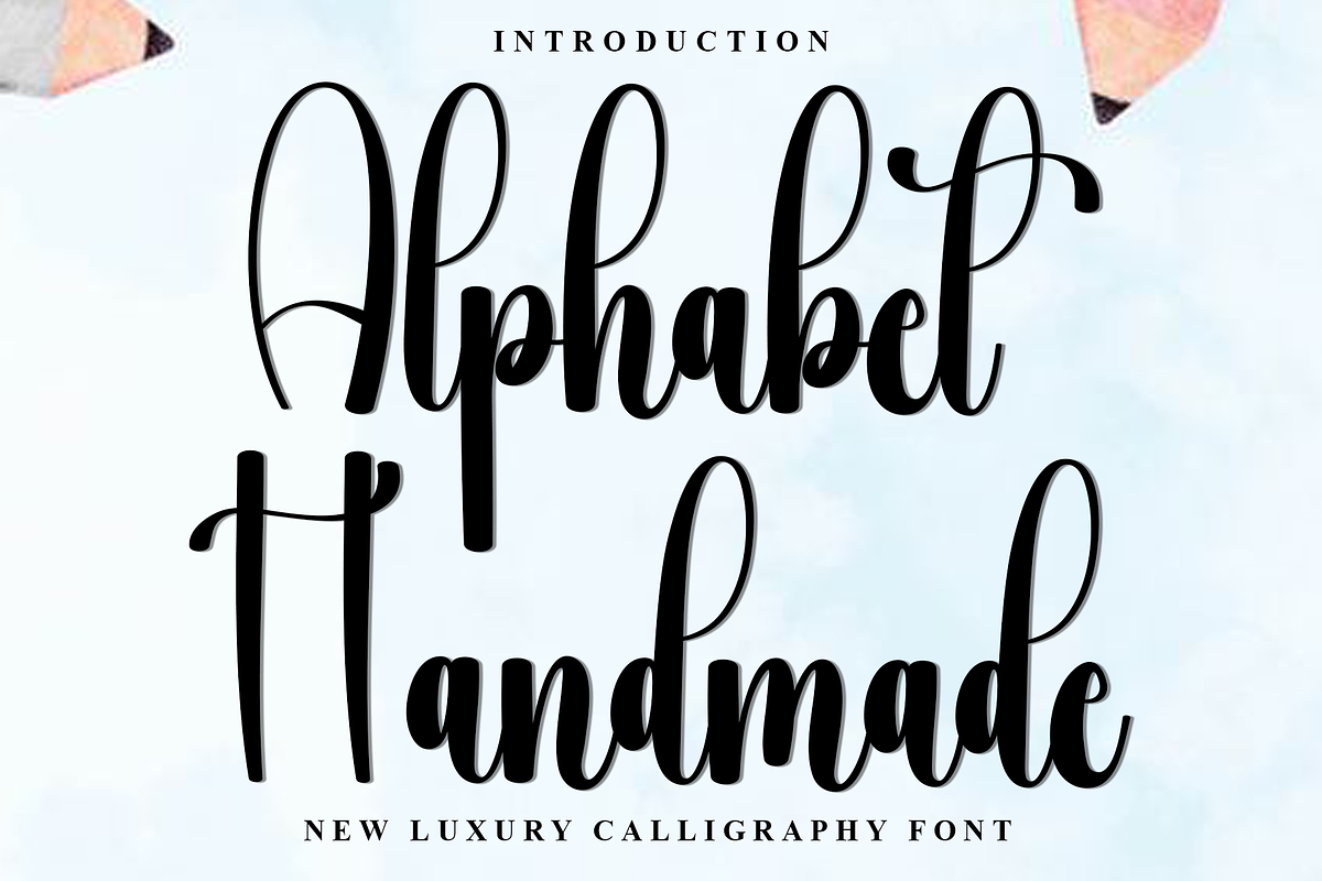 Alphabet Handmade, a Handwritten Font by InermediaSTUDIO (Photo 1 of 8)