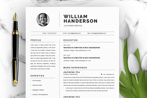 Clean And Simple Resume Template