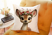 Watercolor Woodland Portraits Clipar, an Illustration by Sublimation Artist (Thumbnail 6 of 6)