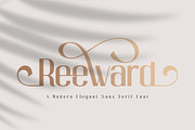 Reeward | A Elegant Sans Serif, a Sans Serif Font by Andrimada Creative (Thumbnail 1 of 12)