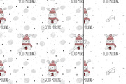 Cute rabbits patterns colection!, a Pattern Graphic by Irene_Boiko_ART (Thumbnail 8 of 21)