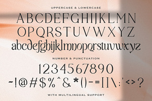 Suliway - Display Serif Font