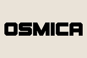Osmica – Font Family, a Font by Stefano Giliberti (Thumbnail 1 of 10)