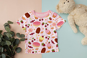 Cupcake Seamless Pattern, a Pattern Graphic by Digital Studio (Thumbnail 3 of 5)