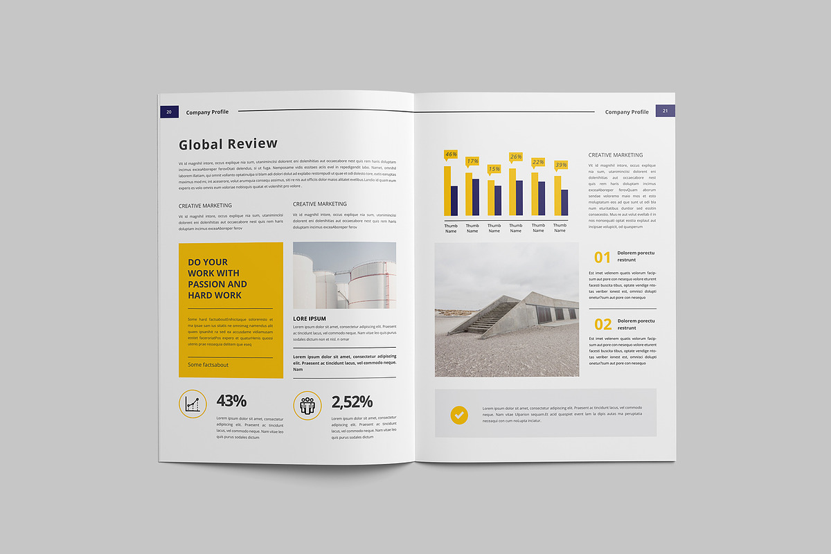 Proposal Brochure Template, a Brochure Template by Tanber Hossen (Photo 6 of 14)