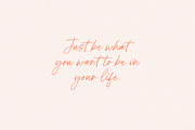 Peach Citrus Handwritten Script, a Script Font by Seagulls Creative (Thumbnail 3 of 11)