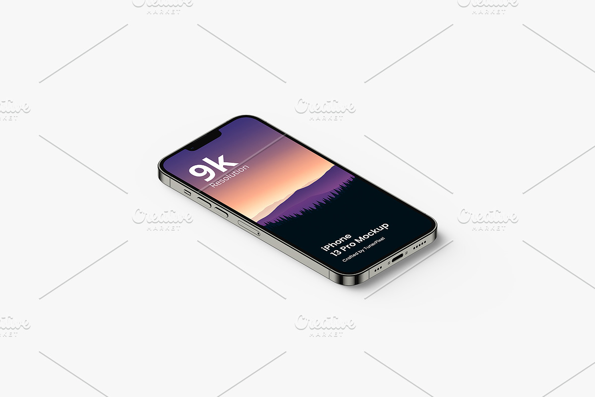 iPhone 13 Pro Mockup, an iPhone Mockup by Mockupia (Photo 14 of 27)