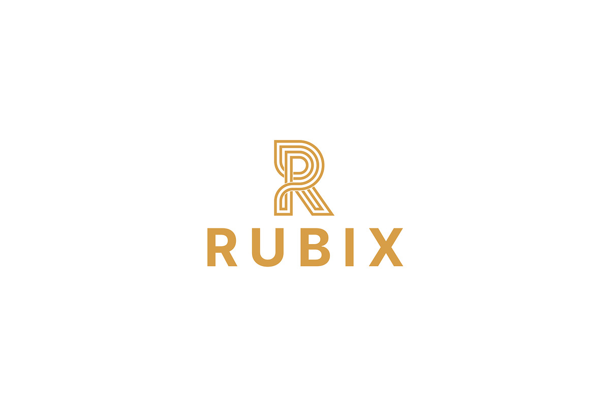 Letter R Logo Design Rubix, a Branding & Logo Template by Graplick (Photo 2 of 9)