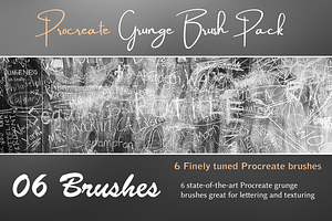 Procreate Grunge Brush Pack