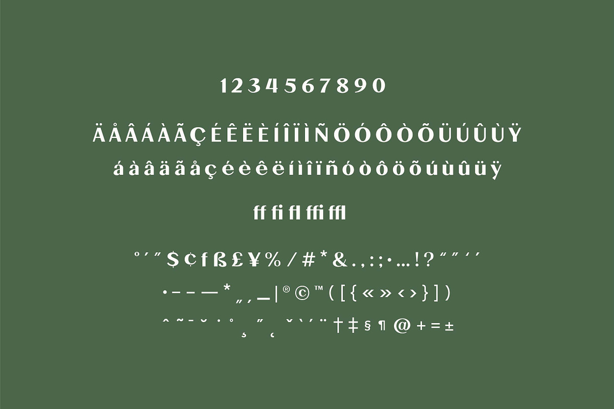 Glatic - Vintage Modern Typeface, a Sans Serif Font by Yukita Creative (Photo 12 of 12)
