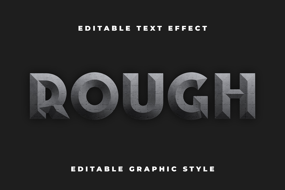 Concrete Stone Text Effect preview 3
