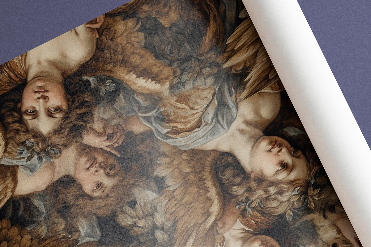 Angelic - Seamless Angel Artwork, a Pattern Graphic by Pixel Perfect Patterns (Photo 5 of 9)