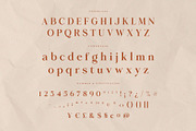 Krisma Serif | Ligarure Serif Font, a Serif Font by Krismagraph (Thumbnail 10 of 11)