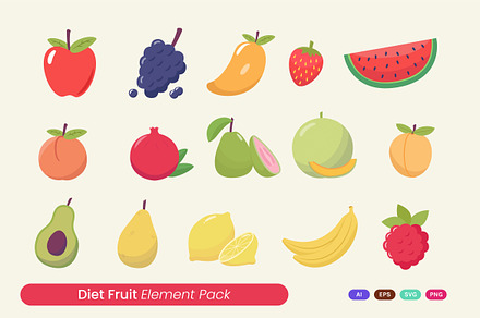 Diet Fruit Element Pack