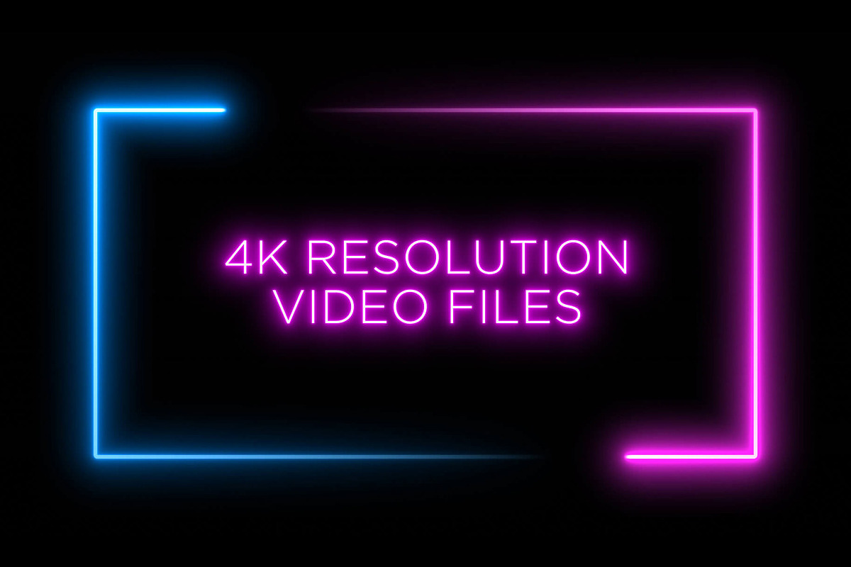 Neon Frame Loops – Shape Animations, a Background Graphic by Enchanted Studios (Photo 3 of 4)