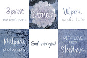 Jorgen Font, a Script Font by SophieSaxo (Thumbnail 2 of 8)