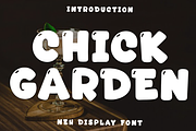 Chick Garden, a Script Font by InermediaSTUDIO (Thumbnail 1 of 8)