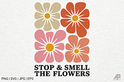 Boho Retro Flowers Quotes Bundle, an Illustration by Actual Pixel (Thumbnail 8 of 12)