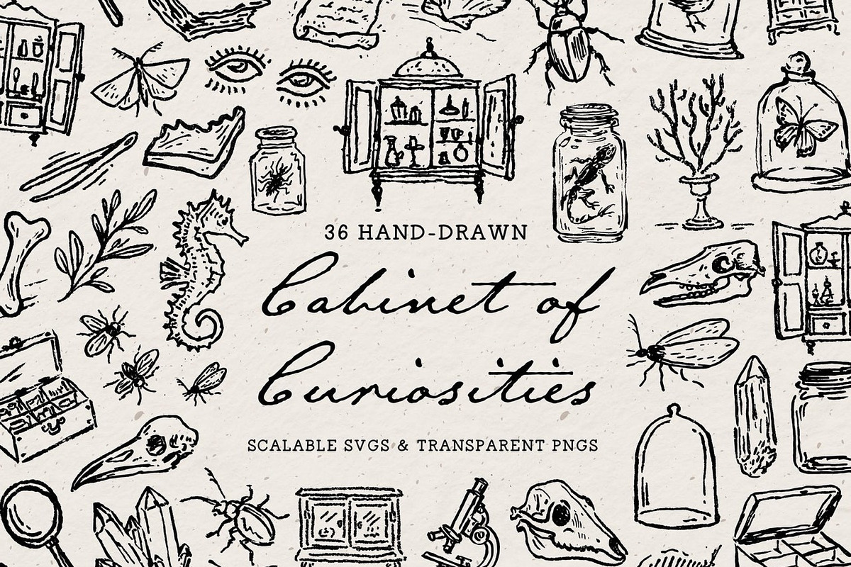 Witchy Clipart Bundle, Mystical Set, an Object Illustration by The October Creative (Photo 3 of 13)