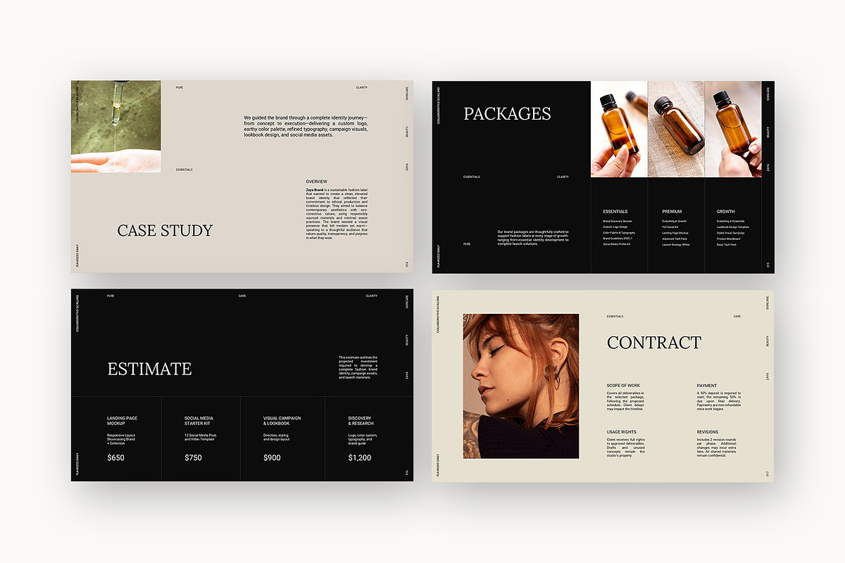 Zaya : Marketing Firm Google Slides, a Presentation Template by Punkl Camp (Photo 13 of 16)