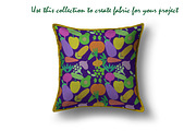 Vegan Food | Patterns and more, a Food Illustration by Retro Graphic Box (Thumbnail 9 of 9)