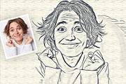 Line Art Oil Painting Effect, an Action Add-On by DesignCave (Thumbnail 4 of 5)
