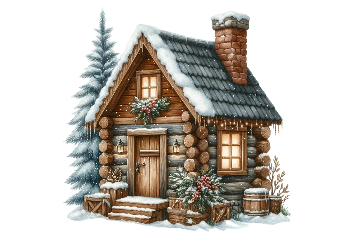 Cute Winter Clipart Bundle, an Illustration by Designking (Photo 3 of 5)
