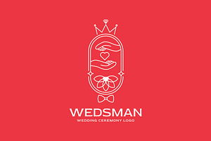 Wedsman - Wedding Ceremony Logo