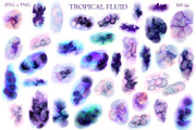 Tropical Fluid, a Texture Graphic by Salted Galaxy (Thumbnail 9 of 12)