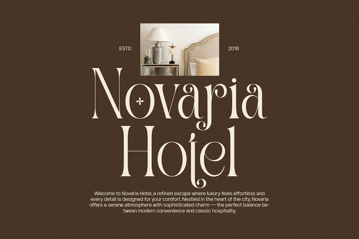 Salmon Elegant Serif Font, a Serif Font by Perfectype (Photo 6 of 8)