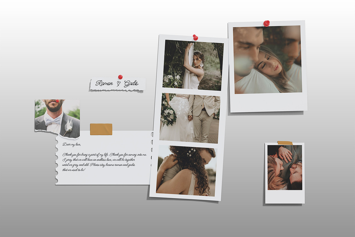 Polaroid Mockup, a Print Template by Neermana (Photo 7 of 9)