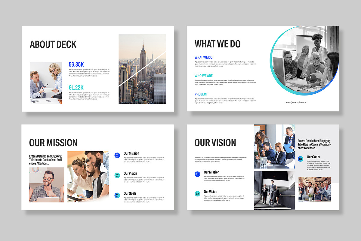 Pitch Deck Presentation Template, a Presentation Template by MightyDesign (Photo 3 of 8)